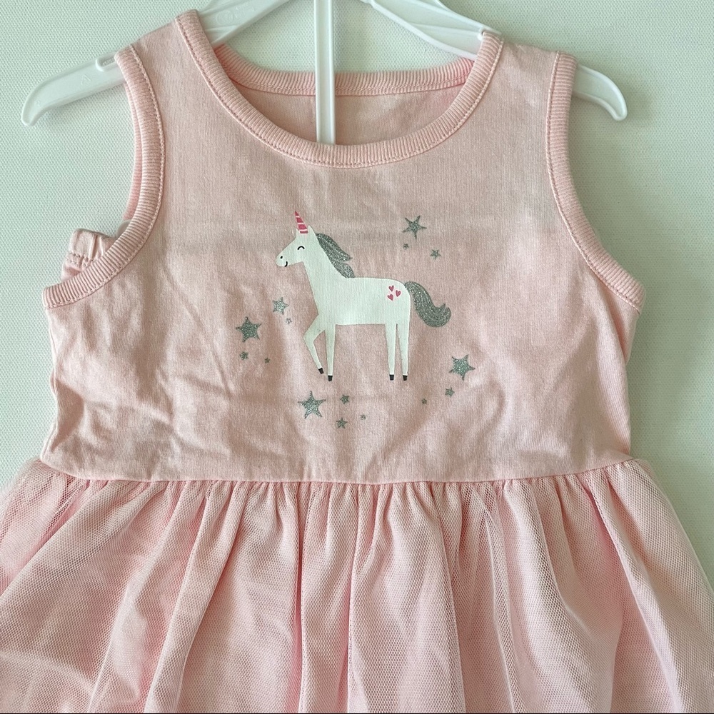 Carter’s Baby Girl Dress Size 12 Months - Picture 4 of 7